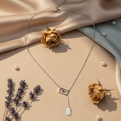 The Secret Love Letter Drop Necklac